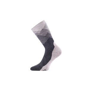 Lasting merino ponožky FWN šedé Veľkosť: (42-45) L