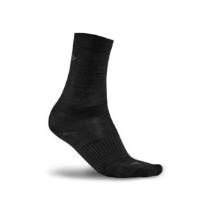 Ponožky CRAFT 2-Pack Wool Line 1907903-999000 - čierna 46-48