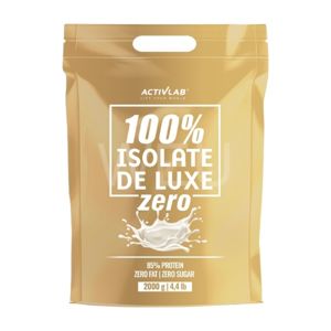 Activlab 100% ISOLATE DE LUXE 700g - ZERO - Broskyňa