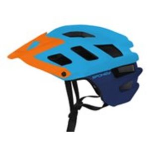 Cyklistická prilba pre dospelých Spokey SINGLETRAIL modrá