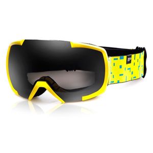 Spokey EVANS lyžiarske okuliare žlto-šedé