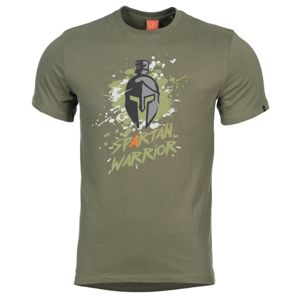 Pánske tričko PENTAGON® Spartan Warrior zelená S