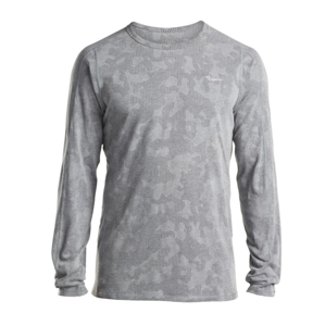 Pánske triko s dlhým rukávom Saucony Men Negative-Splt Jacquard Ls Dark Grey XL