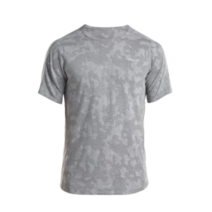 Pánske triko s krátkym rukávom Saucony Men Negative-Splt Jacquard Ss Dark Grey XL