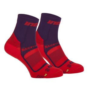Ponožky Inov-8 RACE ELITE PRO SOCK 000847-PLRD-01 fialová s červenou S