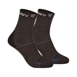Ponožky Inov-8 MERINO LITE SOCK 000851-BK-01 čierna M