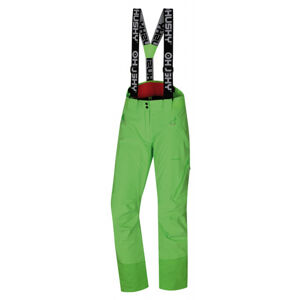Dámske lyžiarske nohavice Husky Mital L neónovo zelená XL