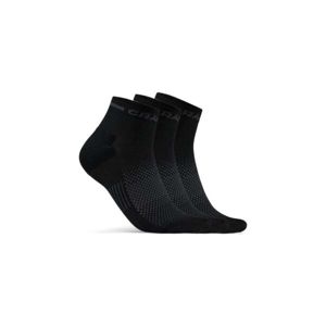 Ponožky CRAFT CORE Dry Mid 3p 1910637-999000 čierna 46-48