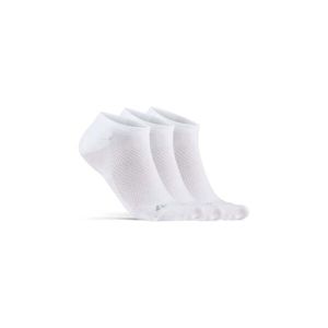 Ponožky CRAFT CORE Dry Footies 1910638-900000 biela 34-36