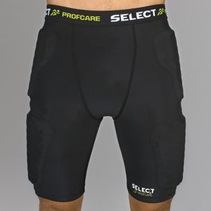 Kompresný kraťasy Select Compression shorts w/pads čierna