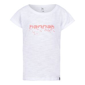 Hannah KAIA JR white (pink) Veľkosť: 146-152 tričko s krátkym rukávom
