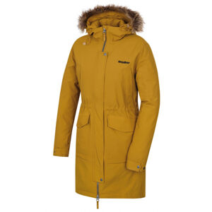 Dámsky zimný kabát Husky Nelidas L horčicová XL