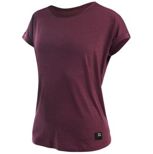 SENSOR MERINO AIR traveller dámske tričko kr.rukáv port red Veľkosť: XL dámske tričko s krátkym rukávom