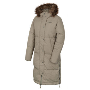 Dámsky páperový kabát Husky Downbag L sv. khaki XL