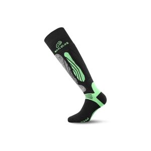 Lasting SWI 906 čierna Lyžiarske ponožky Veľkosť: (42-45) L ponožky
