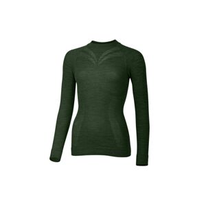 Lasting dámske merino tričko MATALA zelené Veľkosť: L/XL
