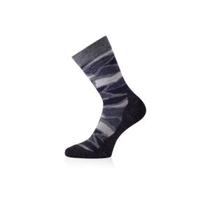 Lasting merino ponožky WLJ sivé Veľkosť: (46-49) XL unisex ponožky
