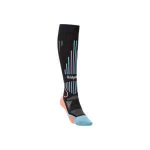 Ponožky Bridgedale Ski Nordic Race Women's black/stone/850 L (7-8,5)