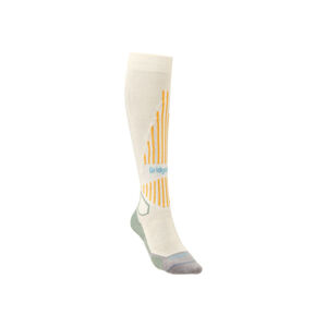 Ponožky Bridgedale Ski Lightweight Women´s white/lilac/224 M (5-6,5)