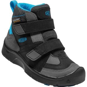 Keen HIKEPORT MID STRAP WP K - black/blue jewel Veľkosť: 24 detské topánky