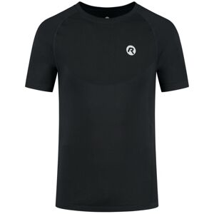 Pánske funkčné tričko Rogelli Essential čierne ROG351356 XXL