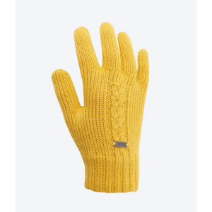 Pletené Merino rukavice Kama R103 102 žlté S