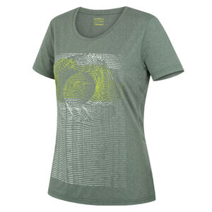 Dámske funkčné tričko Husky Tash L zelená XL
