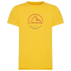Pánske tričko La Sportiva Logo Tee yellow XL