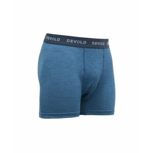 Pánske ľahké pohodlné vlnené boxerky Devold Breeze GO 181 145 A 258A, modré XL