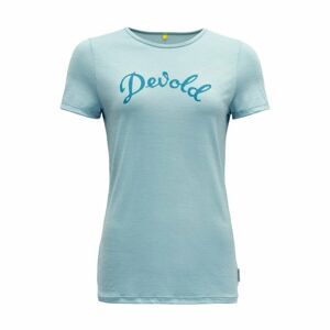 Dámske vlnené tričko Devold modré GO 293 291 D 317A S