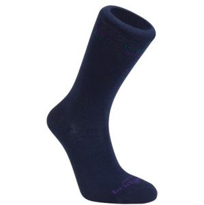 Ponožky Bridgedale Thermal Liner 428 navy, 2 páry 9,5-12