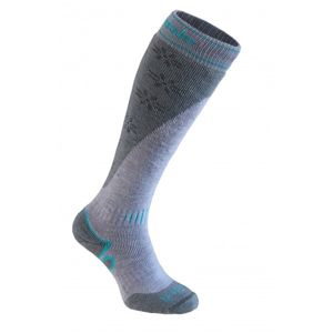 Ponožky Bridgedale Mountain Women's 040 Stone / Grey L (7-8,5) UK