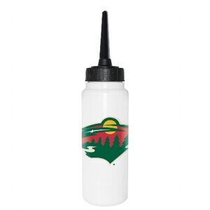 InGlasCo Hokejová  fľaša s logem NHL, Minnesota Wild