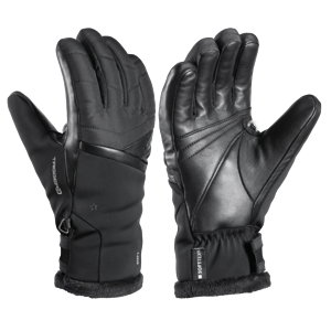 Lyžiarske rukavice LEKI Snowfox 3D Lady black 650805201 7.5