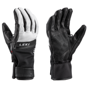 Lyžiarske rukavice LEKI Lightning 3D black/white 9
