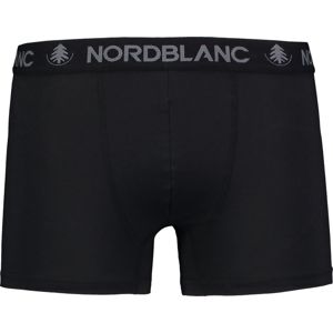 Pánske bavlnené boxerky Nordblanc depth čierna NBSPM6865_CRN L