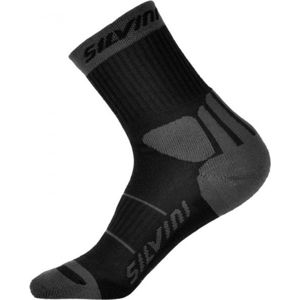 Ponožky Silvini Vallonga UA522 black-grey 45-47