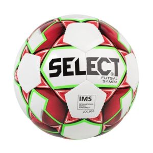 futsalový lopta Select FB Futsal Samba bielo červená