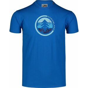 Pánske bavlnené tričko Nordblanc TRICOLOR modré NBSMT7397_INM XXXL
