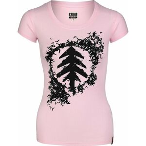 Dámske bavlnené tričko NORDBLANC Flock ružová NBSLT7401_RUT 44