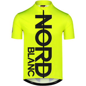 pánsky cyklodres Nordblanc Logo žltý NBSMF7433_BPZ