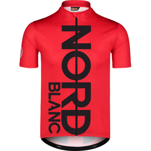 pánsky cyklodres Nordblanc Logo červený NBSMF7433_CVA