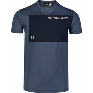 Pánske fitness tričko Nordblanc Grow modré NBSMF7460_SRM M