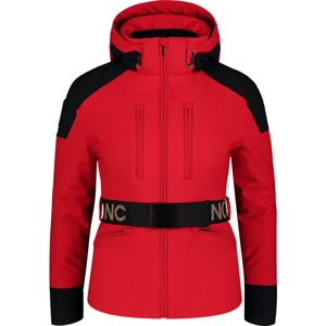 Dámska softshellová lyžiarska bunda Nordblanc Belted červená NBWJL7527_CVA 42