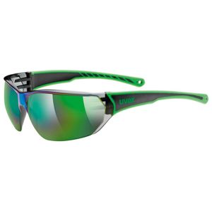 Športové okuliare Uvex Sportstyle 204 black green (7716)
