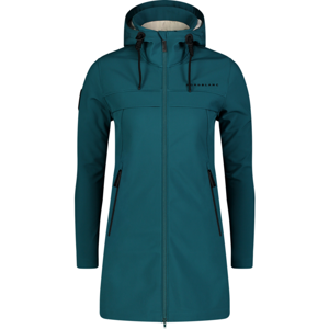 Dámsky zateplený nepremokavý softshellový kabát NORDBLANC ANYTIME zelený NBWSL7956_GSZ 44