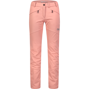 Dámske zateplené softshellové nohavice NORDBLANC CREDIT ružové NBFPL7959_PIR 40