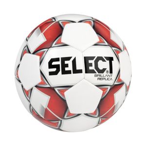 Futbalový lopta Select FB Brillant Replica bielo červená