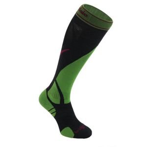 Ponožky Bridgedale Vertige Light 002 gunmetal / green 3,5-6