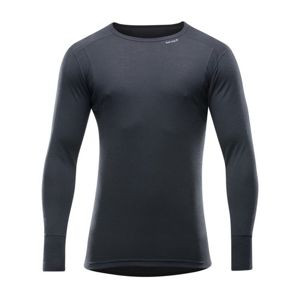 Pánske vlnené triko Devold Hiking Man Shirt black GO 245 220 A 950A XXL